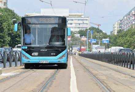 Bucureștiul are de la 1 iulie bandă unică pentru autobuze pe linia de tramvai