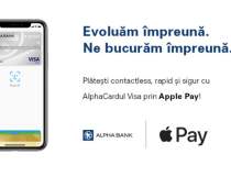 Alpha Bank lansează Apple...