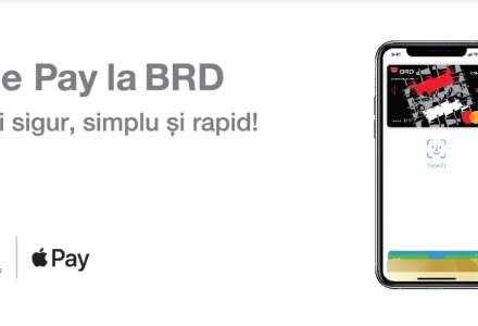 Apple Pay ajunge și la BRD. A treia bancă din sistem lansează portofelul digital la un an distanță de BT, ING Bank sau UniCredit