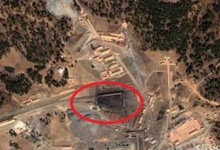Constructia nestiuta surprinsa de Google Earth, in desertul Sahara. Foarte putini oameni au vazut-o