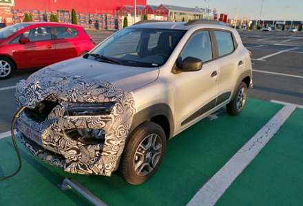 Dacia electrică / Renault K-ZE, în teste în România