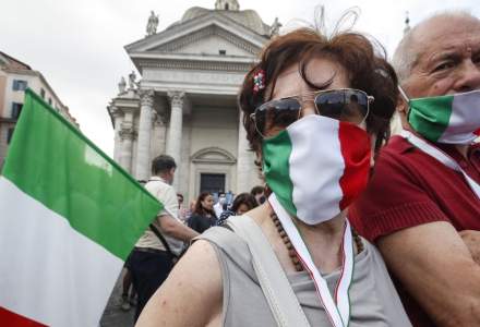Covid-19: Italia a depăşit pragul de 35.000 de decese