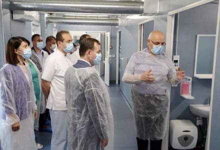 Noi paturi la ATI. Orban: De marți pot veni primii pacienți în Spitalul Modular de la Elias