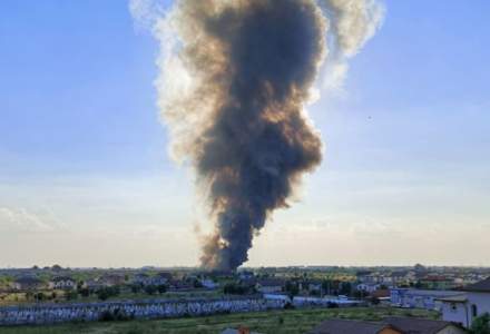 NEWS ALERT: Incendiu puternic la Bragadiru