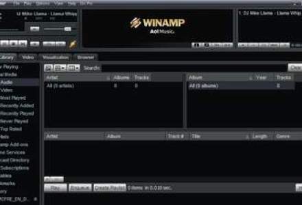 AOL vrea sa vanda Winamp: Playerul muzical mai poate fi salvat