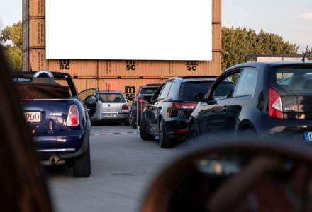 Cinema drive-in la Sibiu. Prima proiecție, un film despre artă stradală