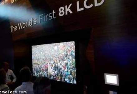 CES 2014: Japonezii de la Sharp au prezentat primul televizor din lume cu rezolutie 8K