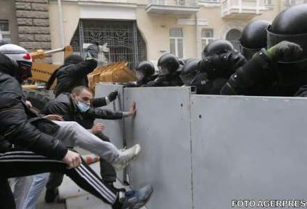 Violente in Kiev: manifestantii au ocupat o cladire a Ministerului de Justitie