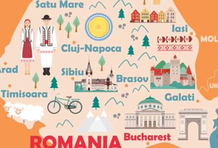 Harta economică a României: care sunt cele mai sărace județe
