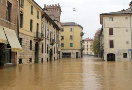 Italia și Franța, încremenite sub inundații devastatoare după ploile abundente