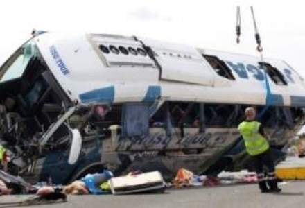 Un autocar care transporta imigranti romani a fost implicat intr-un accident, in Suedia