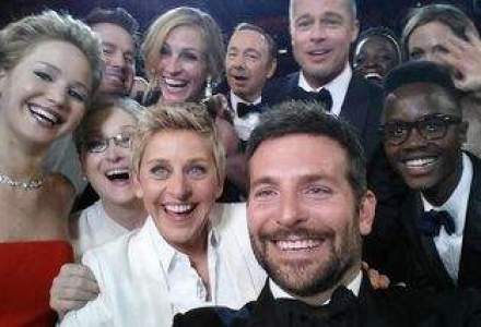 VIRAL. Un "selfie" realizat la gala Oscar a devenit cel mai popular mesaj in social media