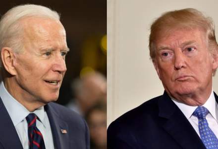 Cursă strânsă între Joe Biden și Donald Trump