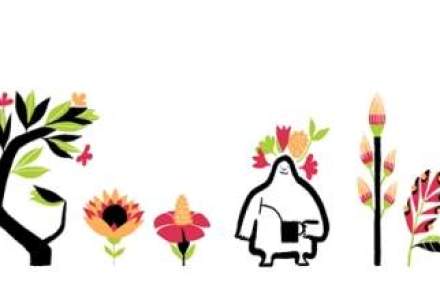 Echinoctiul de primavara, marcat de Google printr-un logo special