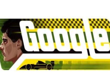 Ayrton Senna, campion mondial de Formula 1, aniversat de Google cu un logo special