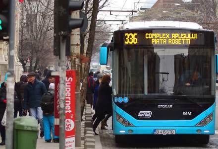 Primul autobuz al STB pe gaz se află în teste