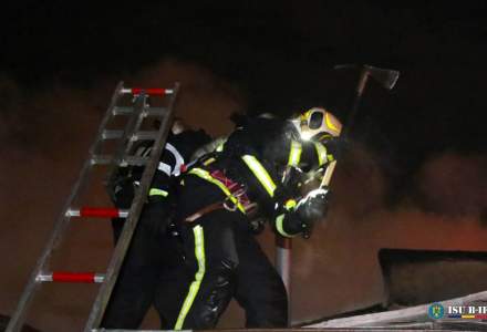 Incendiu la două case din județul Ilfov