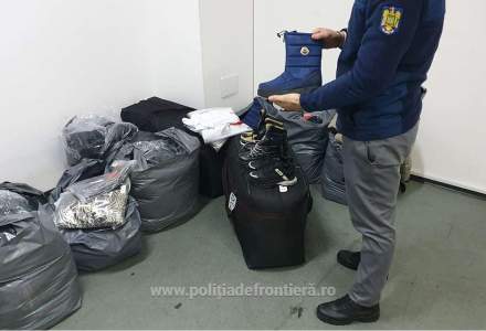 Peste 5.000 de bunuri contrafăcute au fost confiscate la P.T.F. Giurgiu, în ultimele 48 de ore
