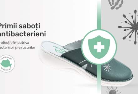 O companie românească a început crearea de saboți medicali tratați antibacterian