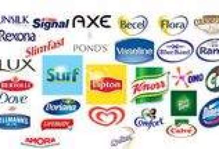 Image comunica pentru doua categorii de produse Unilever