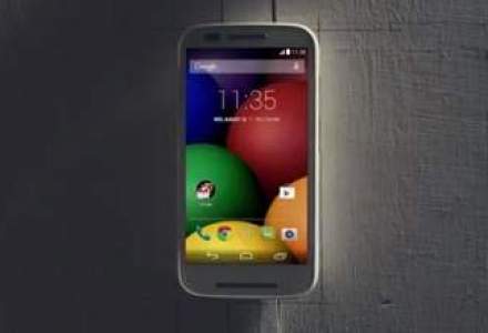 Motorola lanseaza Moto E, un smartphone destinat pietelor emergente