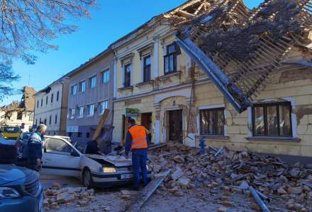 VIDEO: Cutremur în Croația cu magnitudinea de 6,4