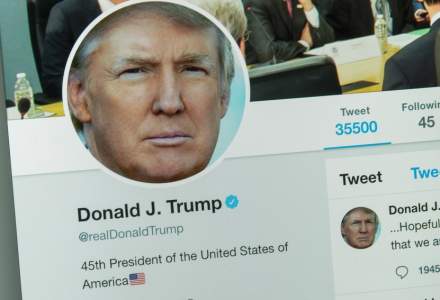 Twitter a blocat toate interacțiunile pe contul lui Donald Trump