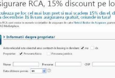 Raiffeisen Broker de Asigurare investeste 44.000 de euro intr-o platforma online de RCA