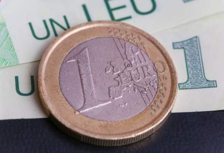 Leul s-a apreciat faţă de euro