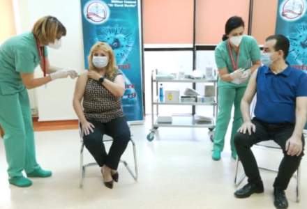 Ludovic Orban și Anca Dragu s-au vaccinat anti-COVID
