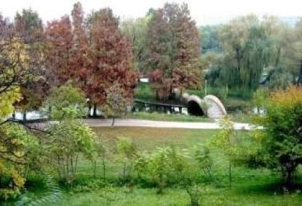 Primaria Oradea a dat 0.5 mil. euro pe un parc public, cu lac artificial si plante exotice
