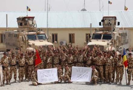 "Scorpionii Negri" o sustin pe Simona, din Afghanistan: "Victorie, Halep!"
