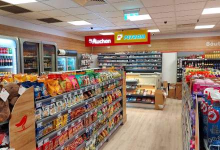OMV Petrom și Auchan au deschis opt magazine de proximitate