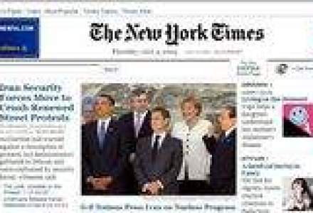 New York Times: Crestere a profitului si publicitate in scadere cu 30%
