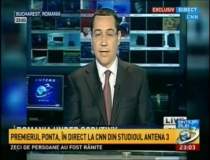 Ponta, la CNN: De cand am...