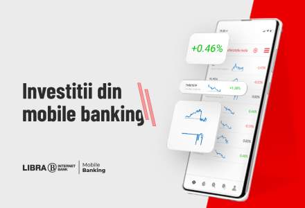 Libra Internet Bank anunță o premieră pentru banking-ul local: clienții vor putea tranzacționa acțiuni pe TradeVille direct din aplicația de mobile banking
