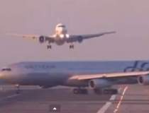 VIDEO: Doua avioane, aproape...