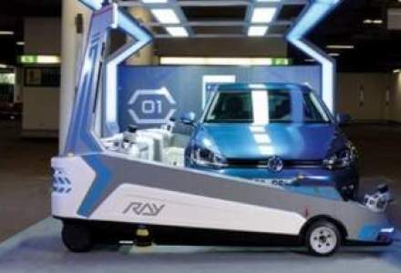 VIDEO: Ray, robotul care parcheaza masini pe Aeroportul Dusseldorf