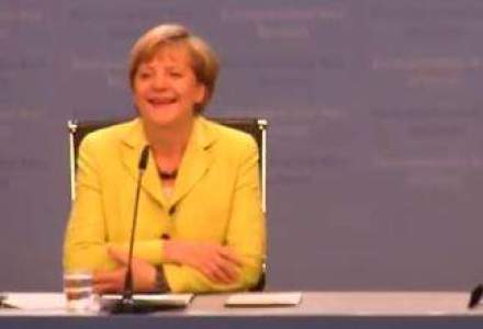 Angela Merkel, surprinsa de un reporter german care i-a cantat "La multi ani" intr-o conferinta de presa [VIDEO]