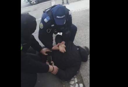 A patra zi de proteste | Un tânăr din Constanța a fost reținut de jandarmi