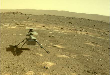 Elicopterul Ingenuity a supraviețuit primei nopți petrecute pe cont propriu pe Marte
