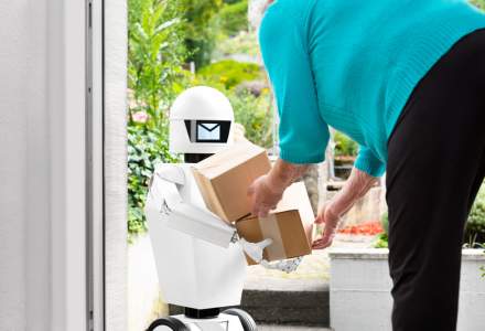 FAN Courier: Roboţii de livrare vor apărea întâi în clădirile mari de birouri