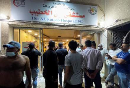 Incendiu devastator într-un spital COVID din Irak: 82 de decese până în prezent