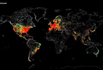 Cum arata harta device-urilor conectate la Internet: un punct, chiar si in Groenlanda