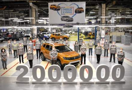 Uzina Dacia a produs modelul Duster cu numărul 2.000.000