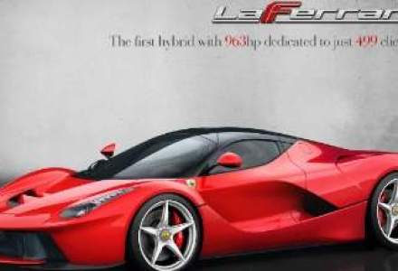Ferrari va creste productia, este vizat modelul LaFerrari