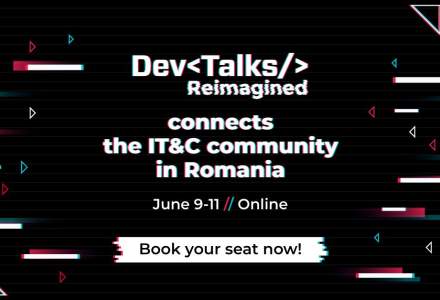 (P) DevTalks Reimagined, cel mai amplu eveniment de tehnologie, va avea loc online pe 9 – 11 iunie