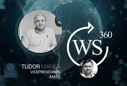 Saptamana e-commerce: Tudor Manea, vicepresedinte eMag, invitatul WALL-STREET 360