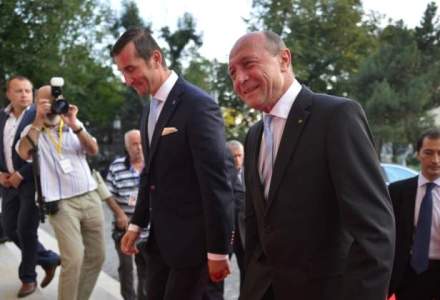 Basescu, la intalnirea Clubului Politic: Seceta de valori este uriasa in Romania in domeniul politic