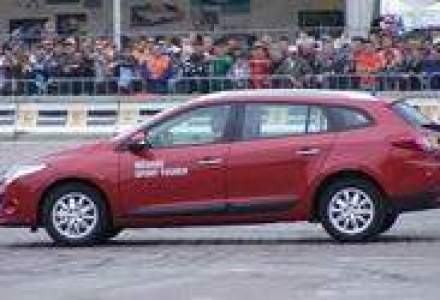 Renault a prezentat in Piata Constitutiei noul Scenic si Megane Sport Tourer